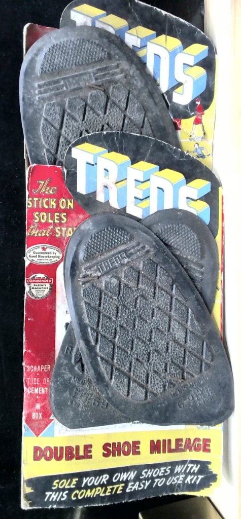 Vtg Arcor Treds Rubber Shoe Soles Kit (1 of 4)