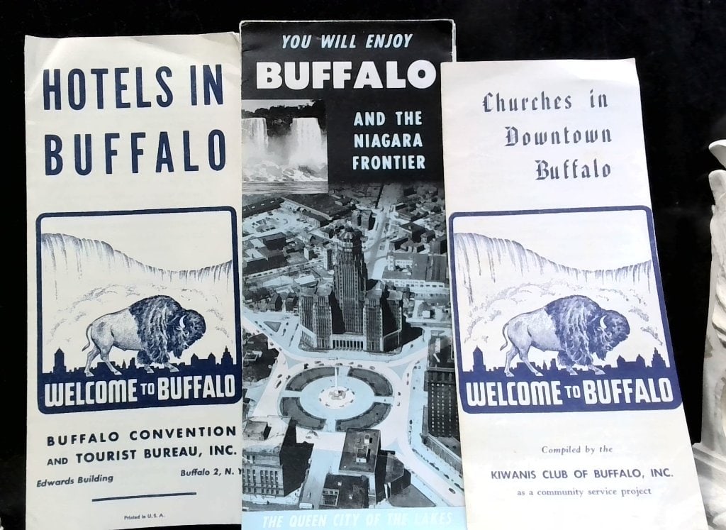 Vtg Buffalo Travel Brochures And Maps 1956 (1 of 9)