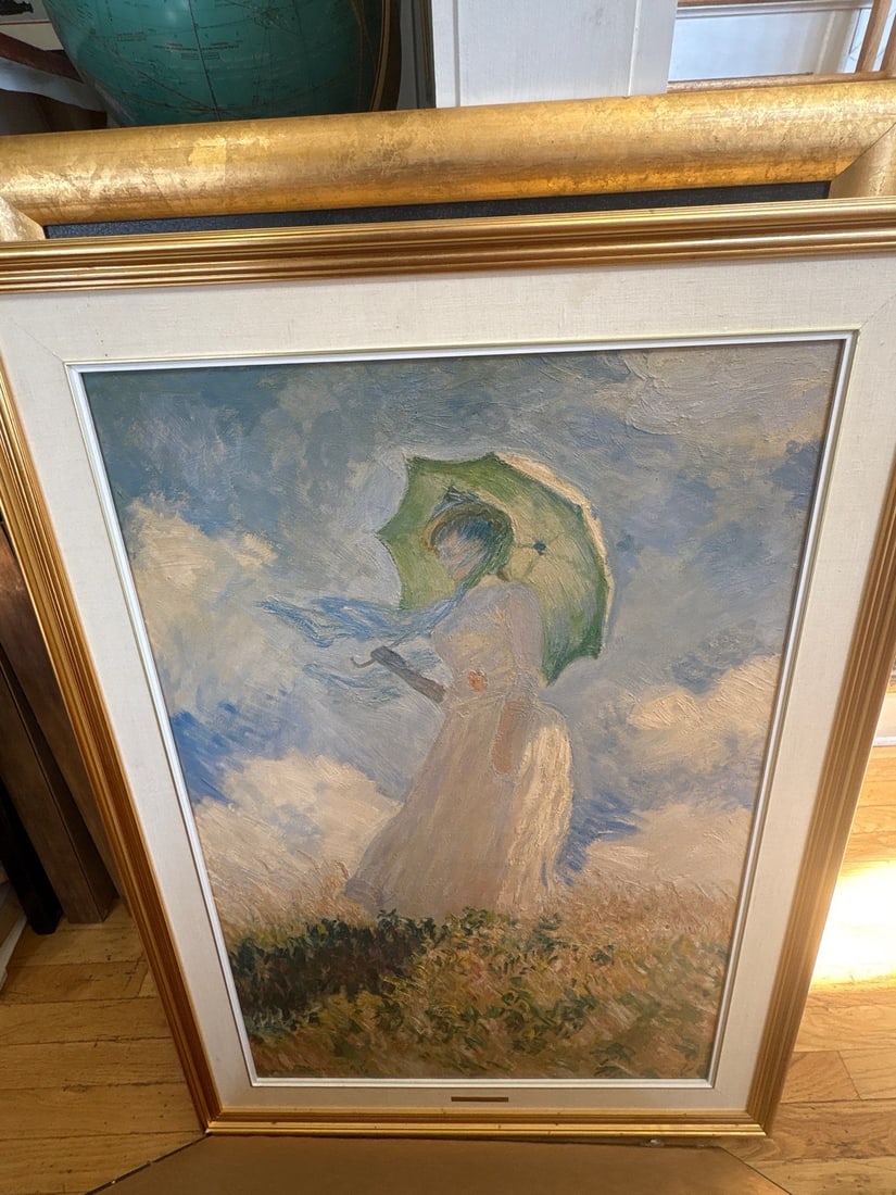 "Woman with a Parasol - Madame Monet and Her Son" framed Artagraph by Claude Monet (1 of 4)