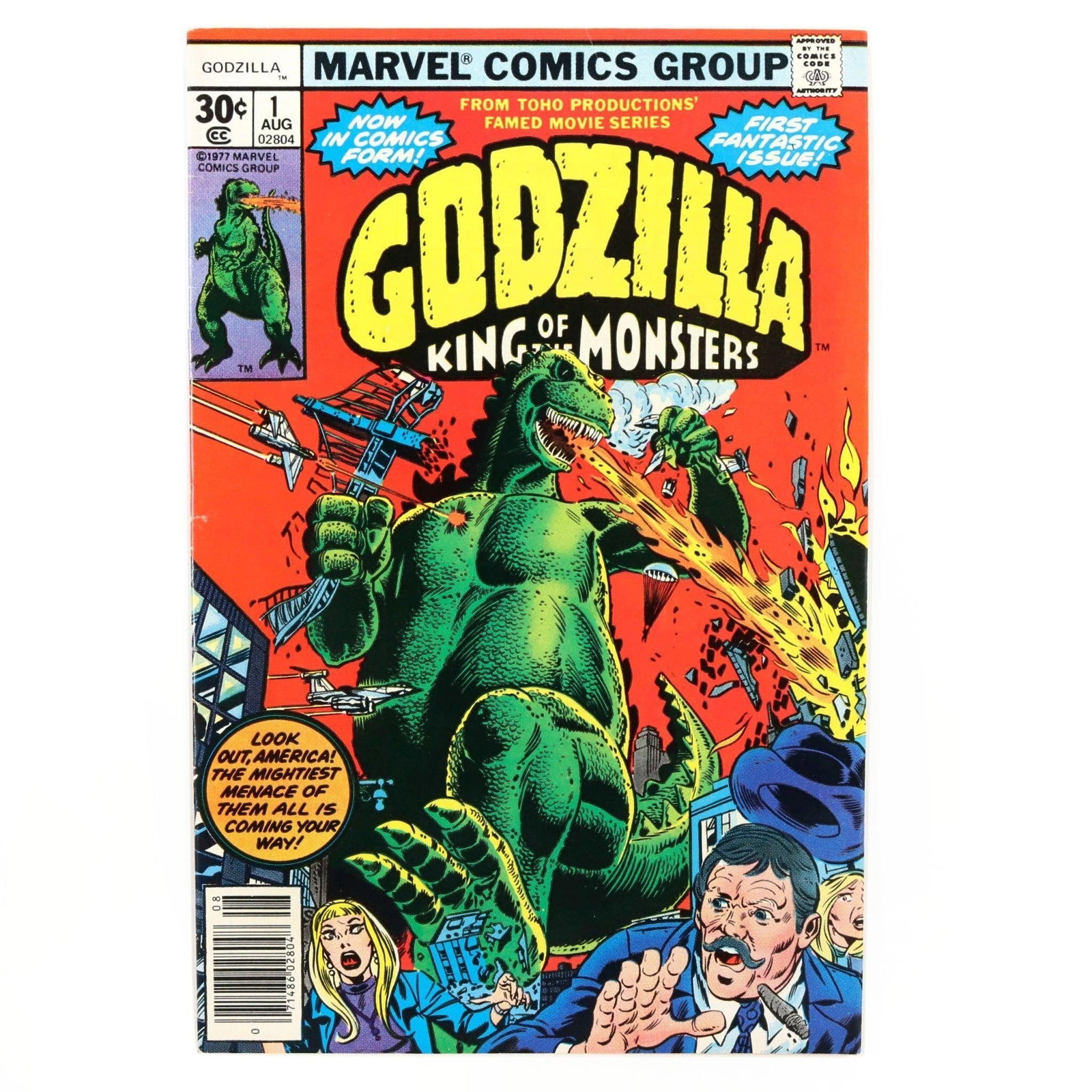 Marvel Comics Godzilla #1 (1977) (1 of 3)