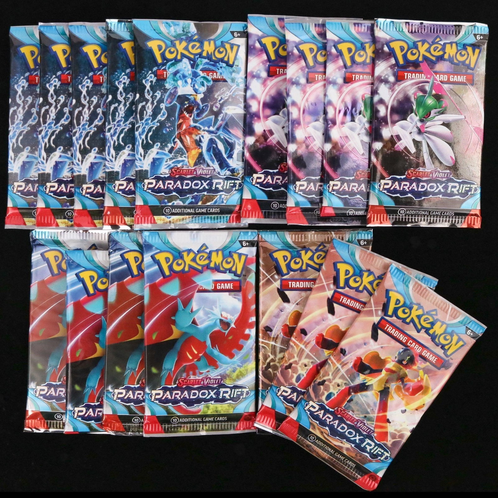 Pokemon Scarlet & Violet Paradox Rift Packs (NIB) (16) (1 of 3)
