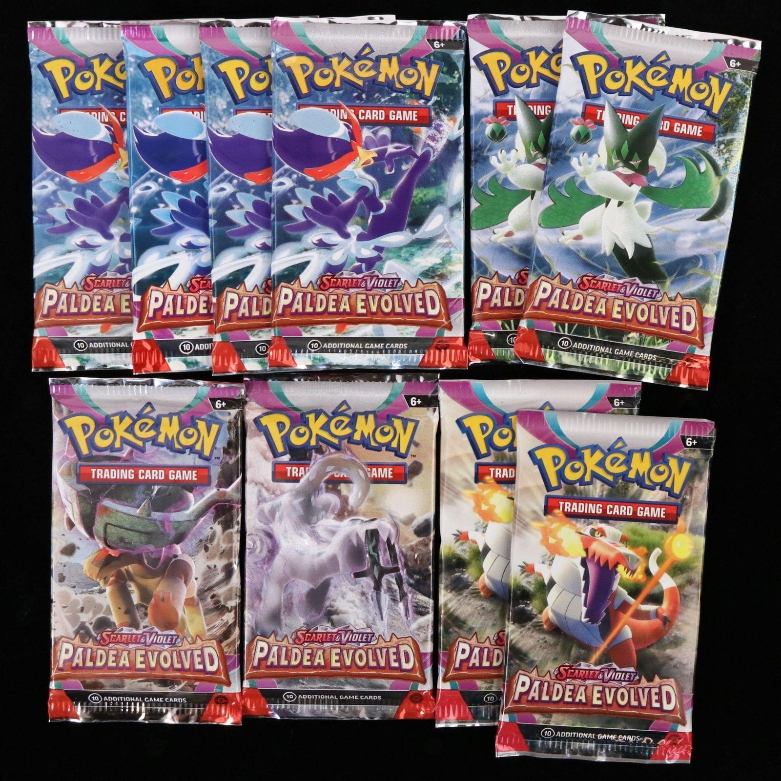 Pokemon Scarlet & Violet Paldea Evolved Packs (NIB) (10) (1 of 3)