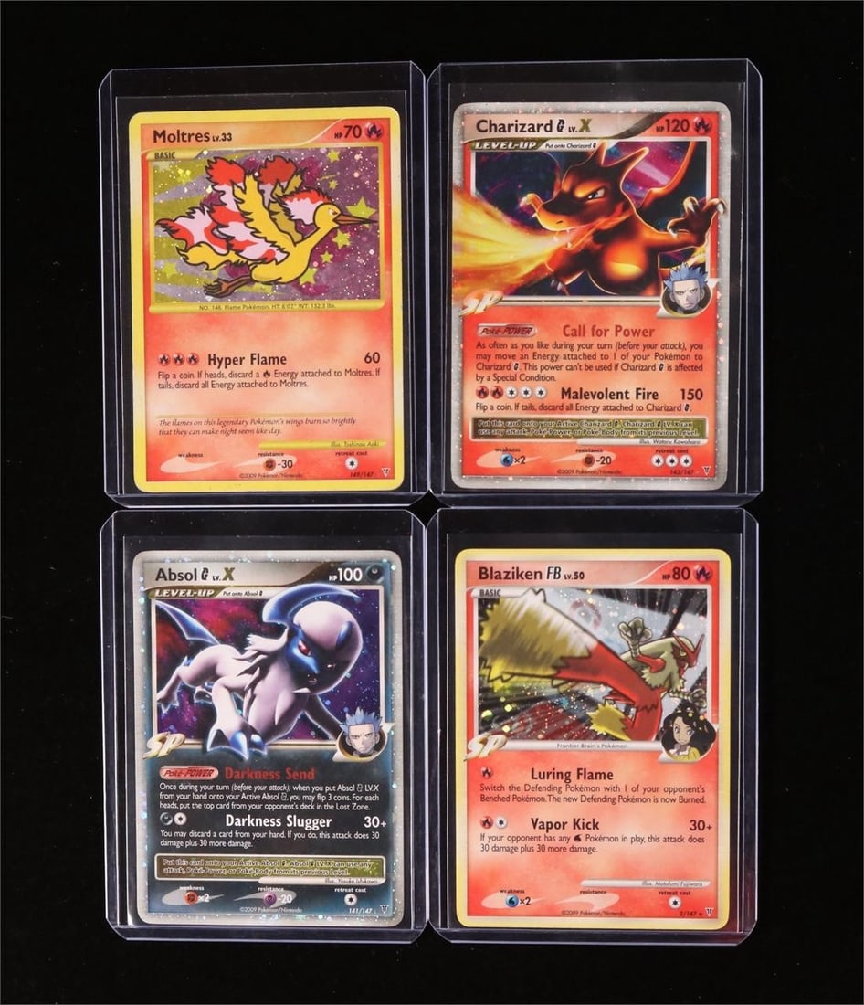 2009 Pokemon Supreme Victors Deck Cards (4) (1 of 2)