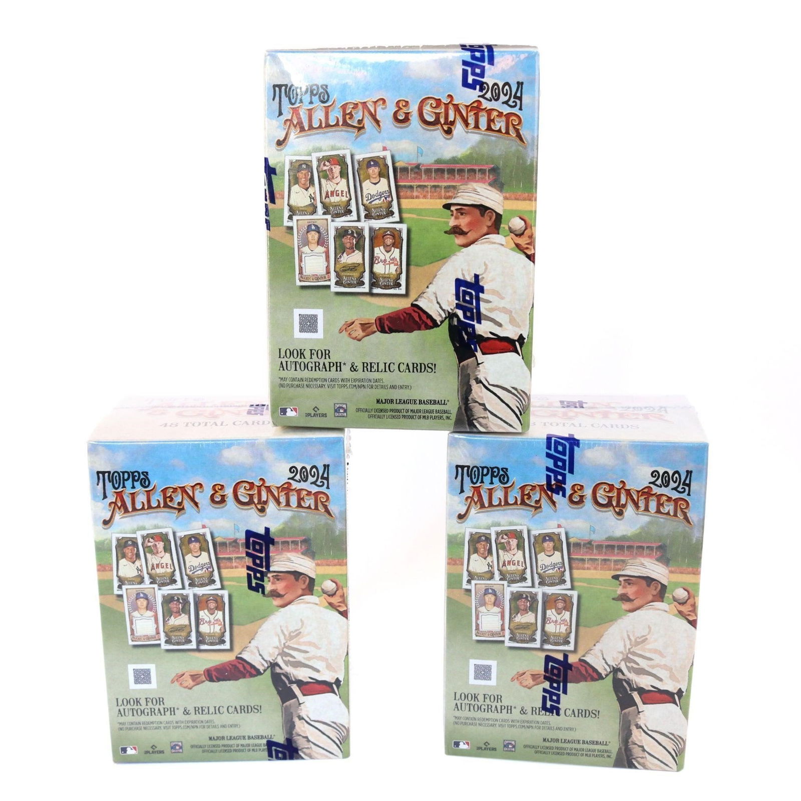 2024 Topps Allen & Ginter Blaster Boxes (NIB) (3) (1 of 2)