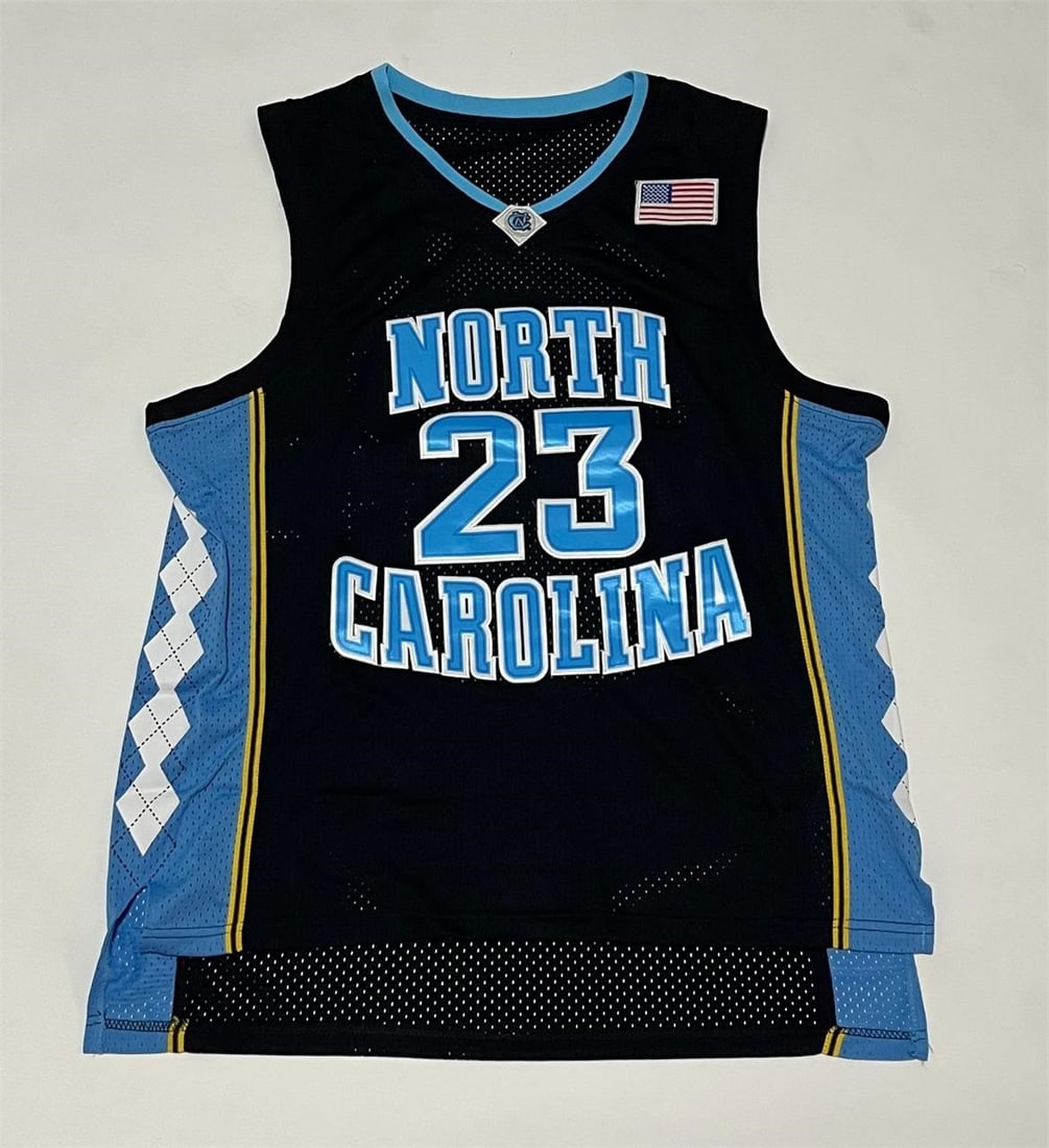 Jordan UNC Tar Heels Michael Jordan Jersey (Black) (1 of 3)