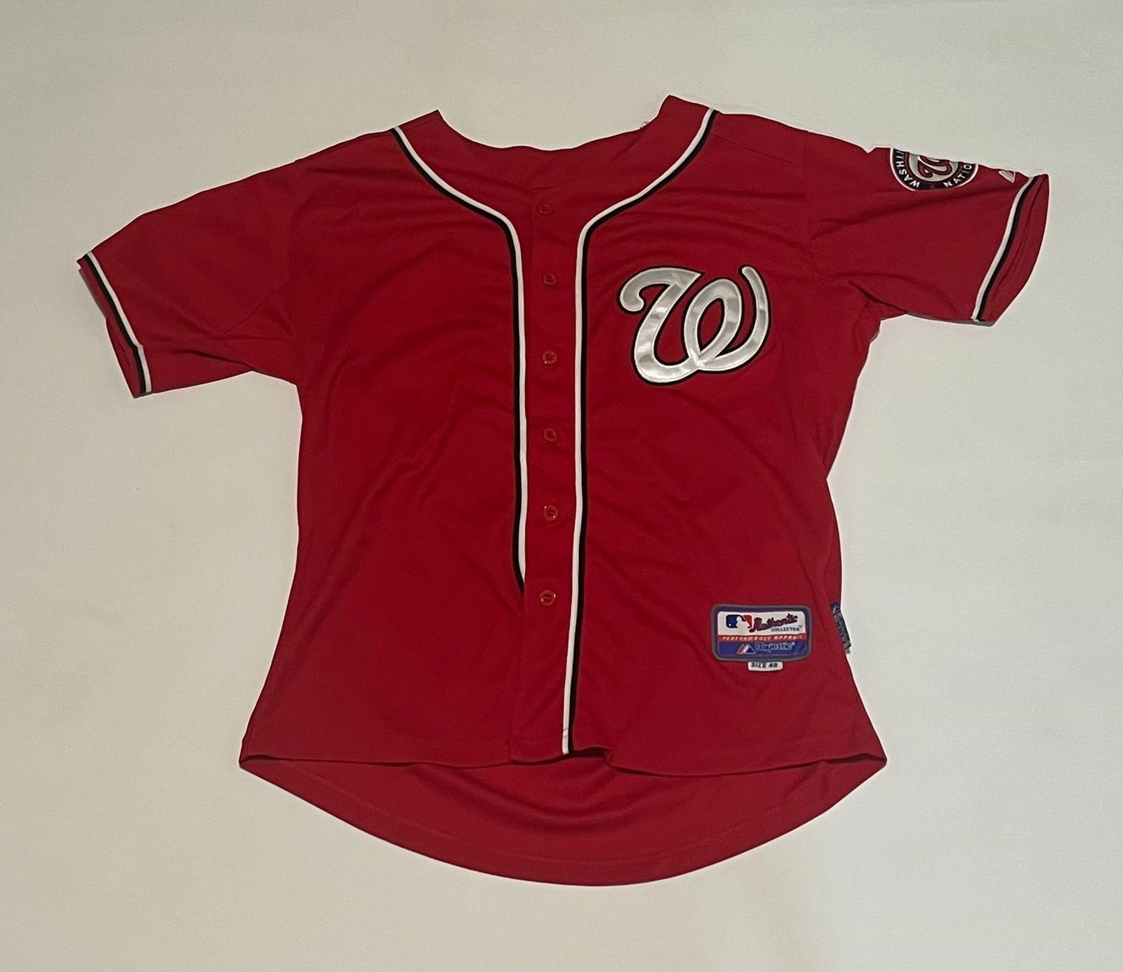 Majestic Authentic Bryce Harper Nationals Jersey (1 of 3)