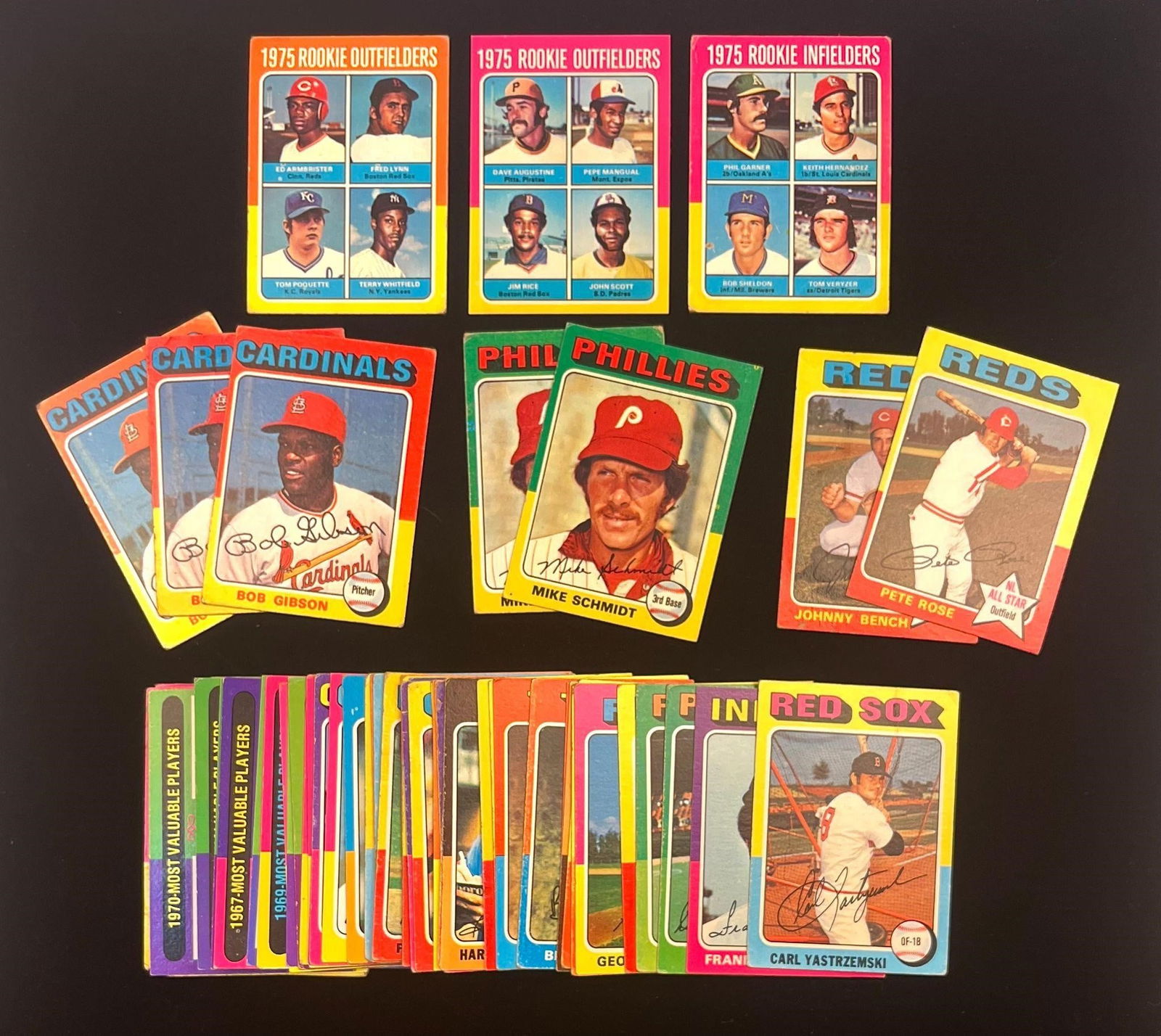 1975 Topps Baseball Cards (HOF) (RC) (67) (1 of 3)