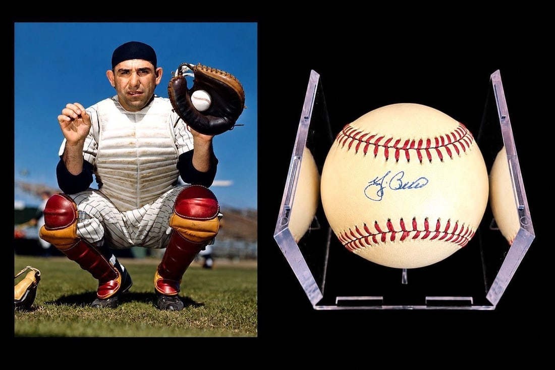 Yogi Berra Signed OAL MLB Baseball (1 of 3)