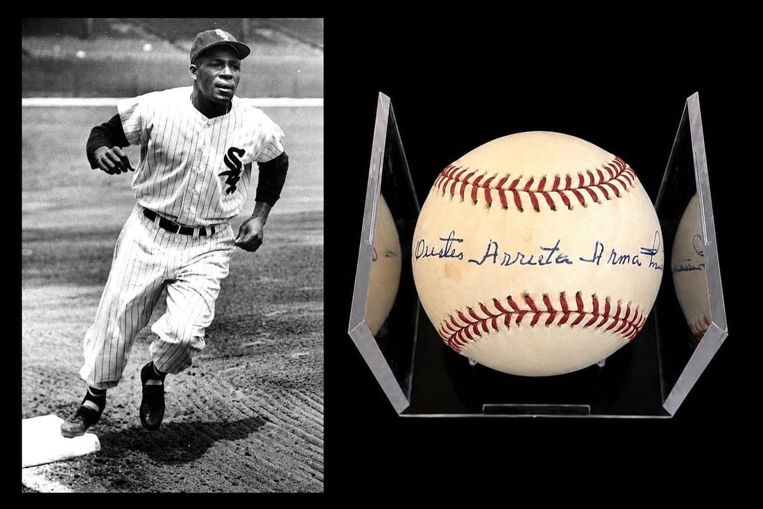 Minnie Minoso Signed OMLB Baseball (Full Name) (1 of 6)