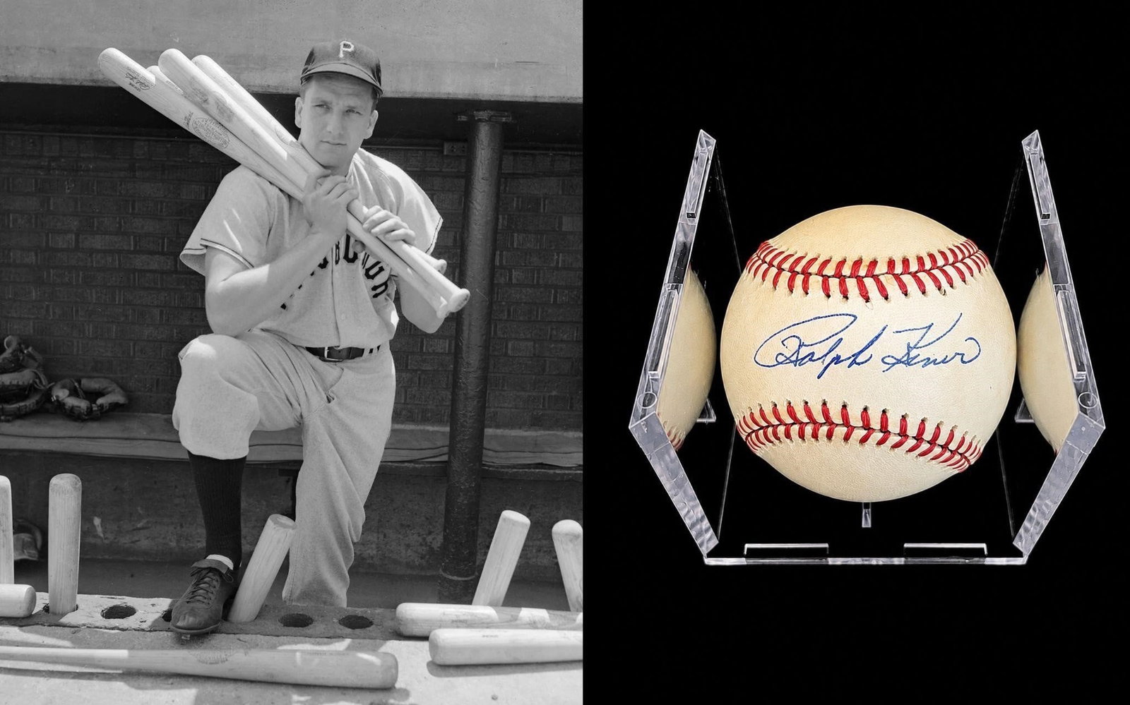 Ralph Kiner Signed ONL MLB Baseball: Ralph Kiner Autographed Official National League William D. White Major League Baseball. Personally signed by one of the most prolific home run hitters of baseball's postwar era. A member of the Natio