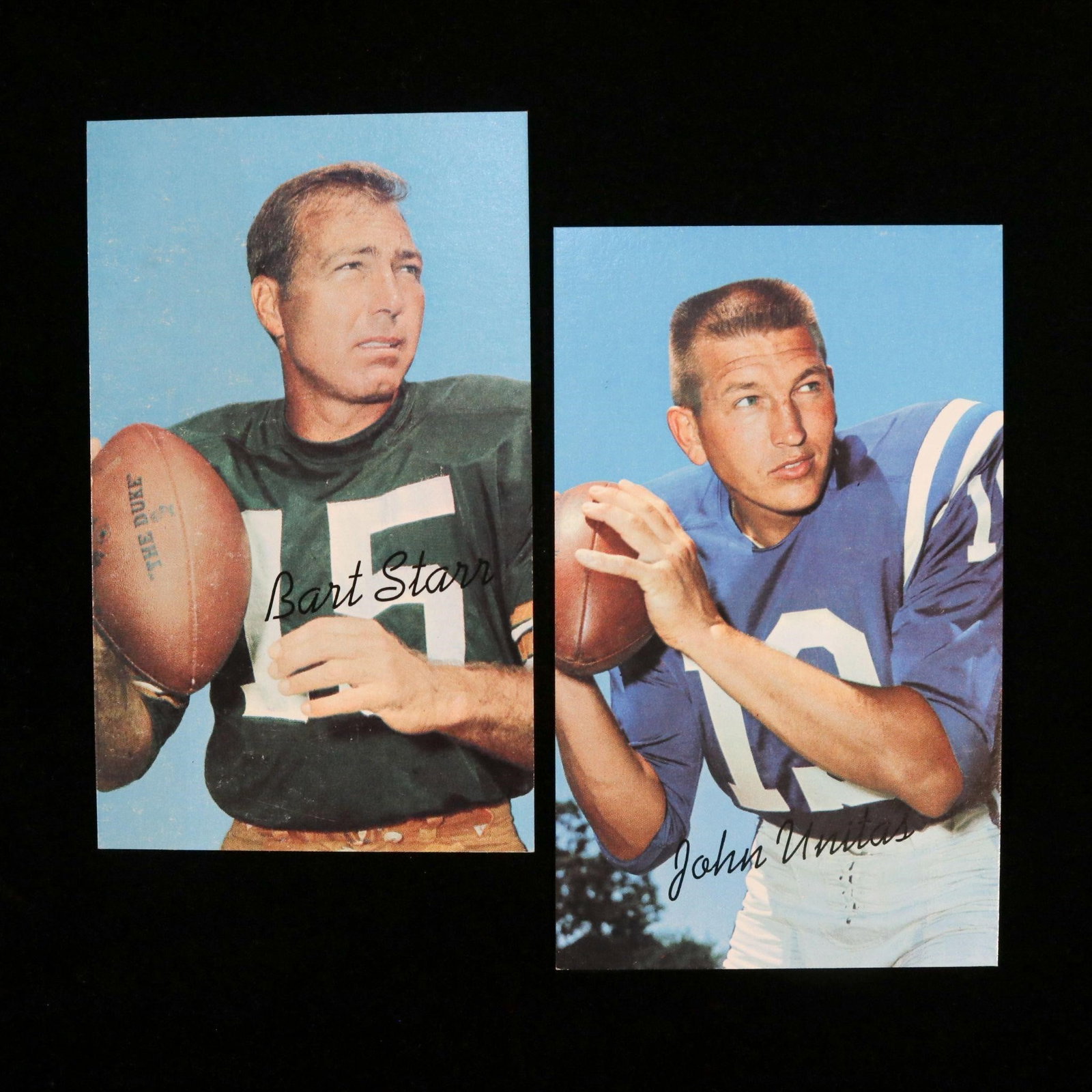 1970 Topps Super Starr/Unitas Square Corner Proof (1 of 2)