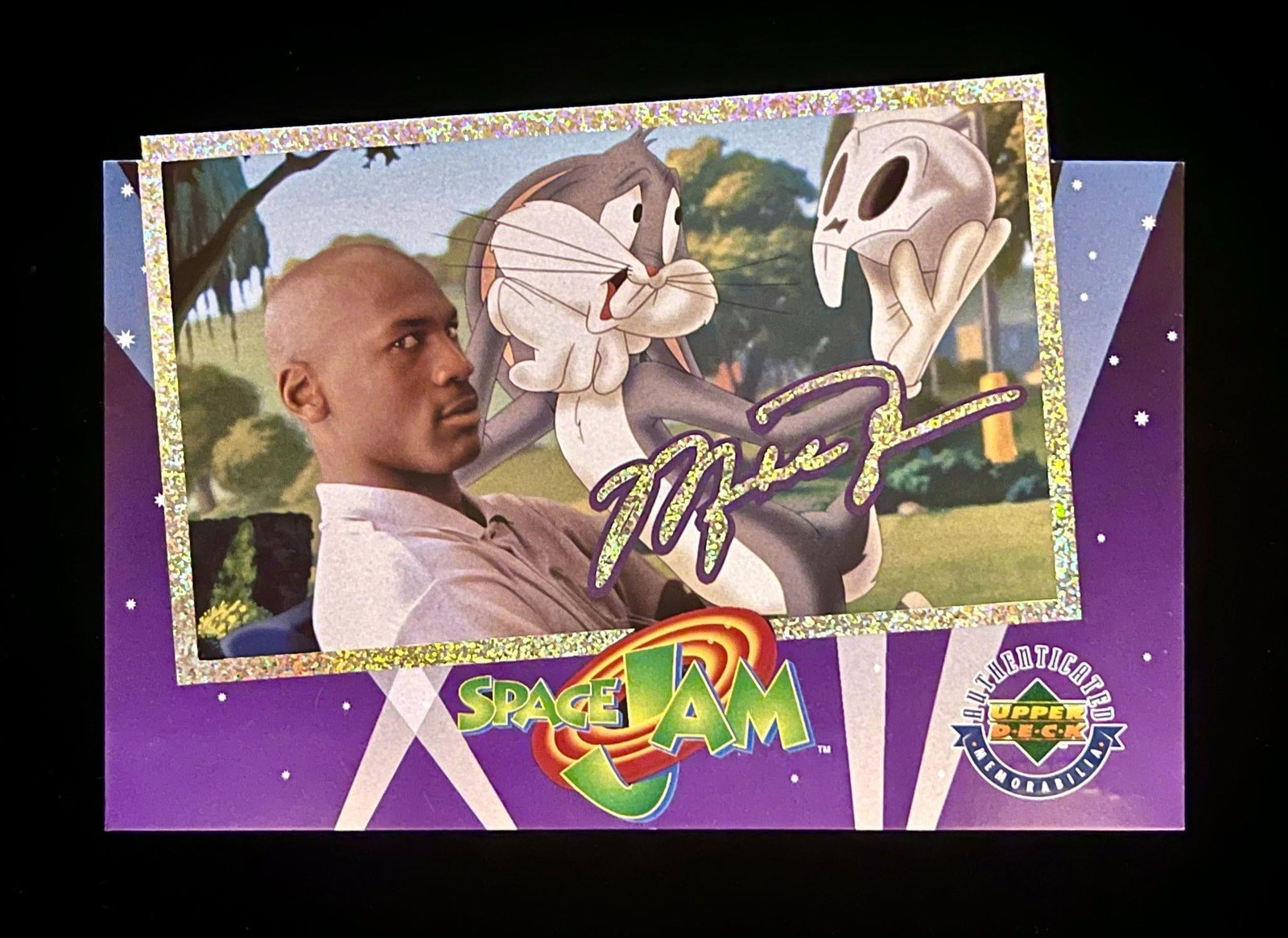 1996 UDA Space Jam #SJ2 Michael Jordan /5000 (1 of 2)