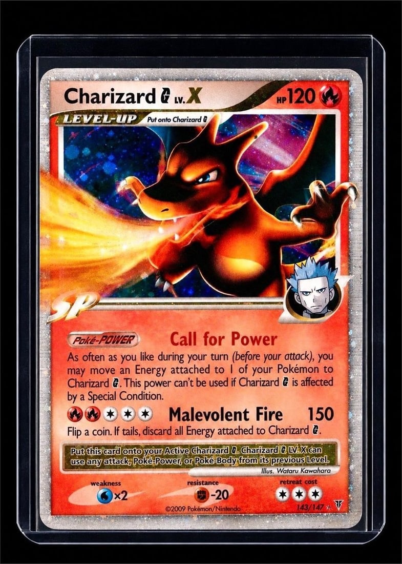 2009 Pokemon Platinum #143 Charizard G LV.X - Holo (1 of 2)