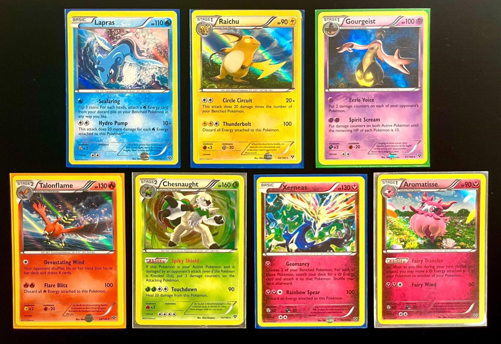 2014 Pokemon XY Ultra Rare Holo Cards (12) (1 of 3)