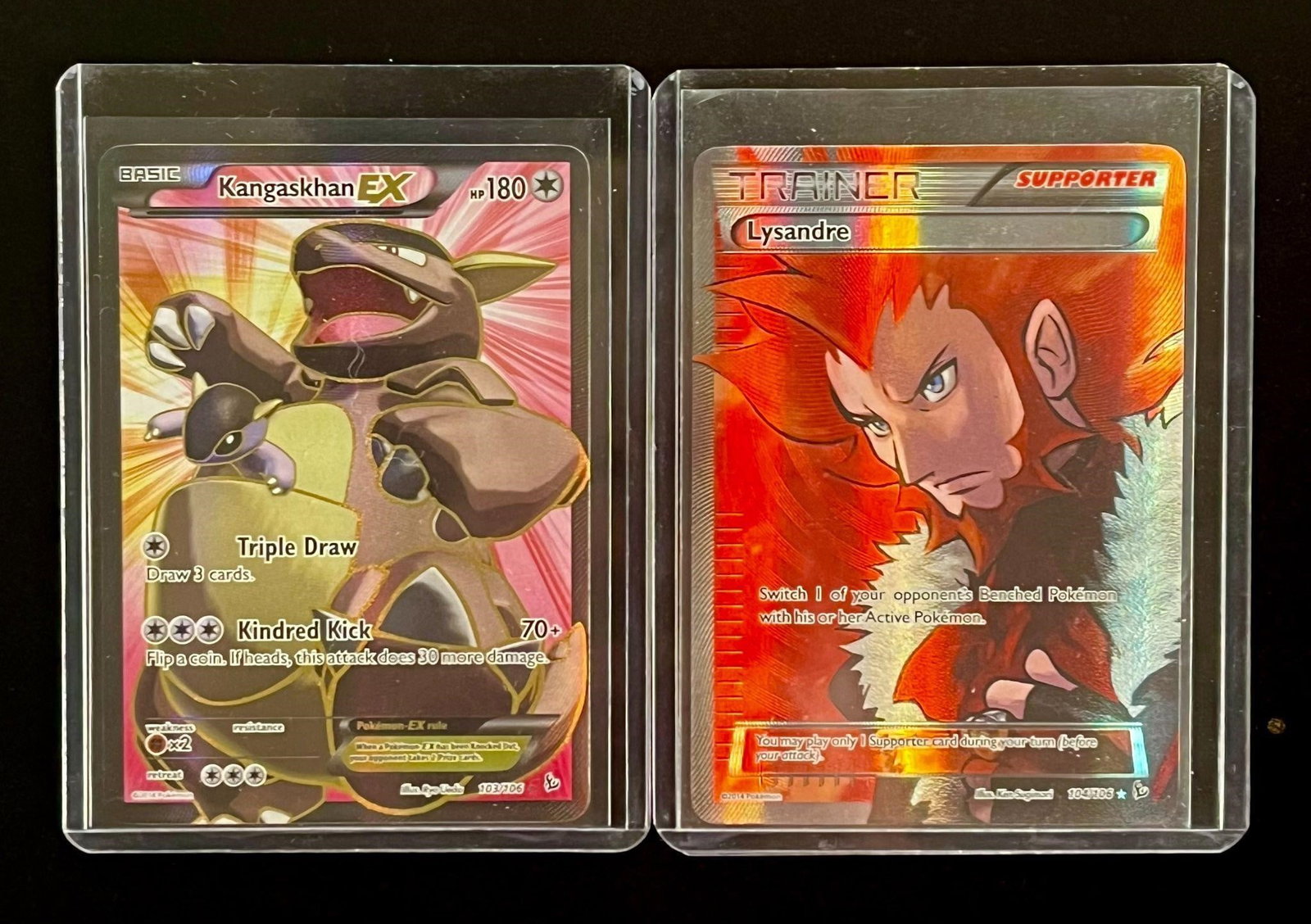2014 Pokemon XY Flashfire Full Art Cards (2) (1 of 2)