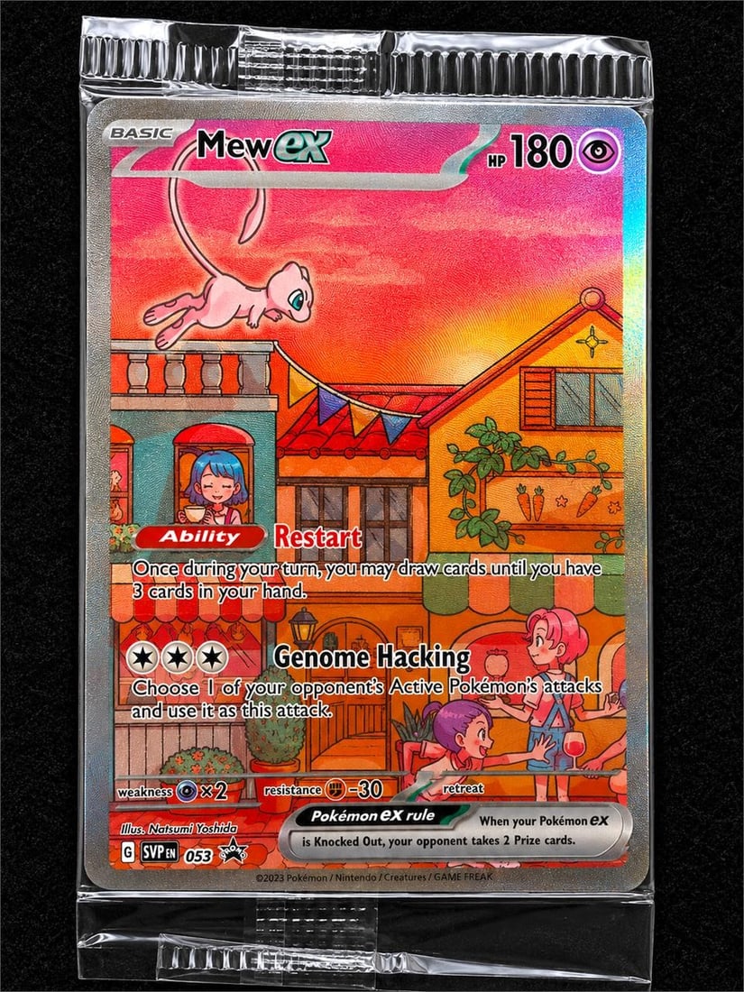 2023 Pokemon SVP EN #053 Mew ex Promo (Sealed) (1 of 2)