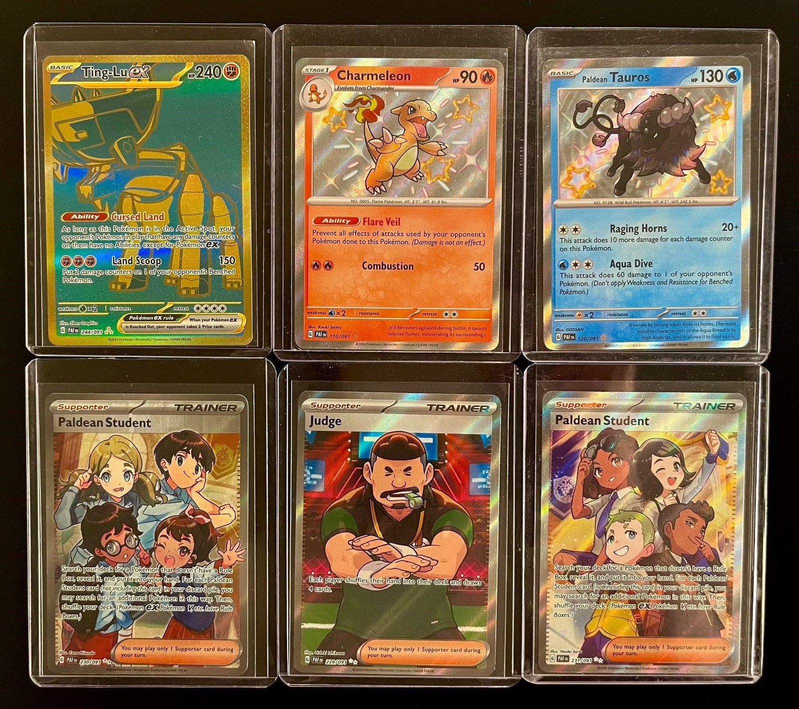 2024 Pokemon Paldean Fates Cards (SR/UR/HR) (6) (1 of 4)