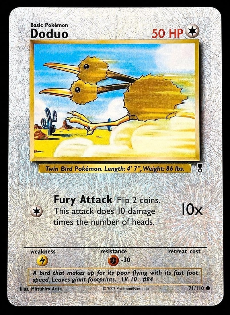 2002 Pokemon Legendary Collection #71 Doduo (1 of 2)