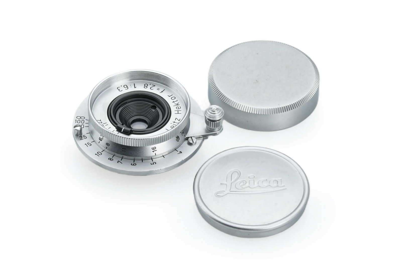 Leitz Hektor 6.3/2.8cm Last Batch: A beautiful late chrome Hektor 2.8cm originating from the final production batch(which concluded at No. 792000). This rare iteration features a distinct front lens structure that differs from earlier
