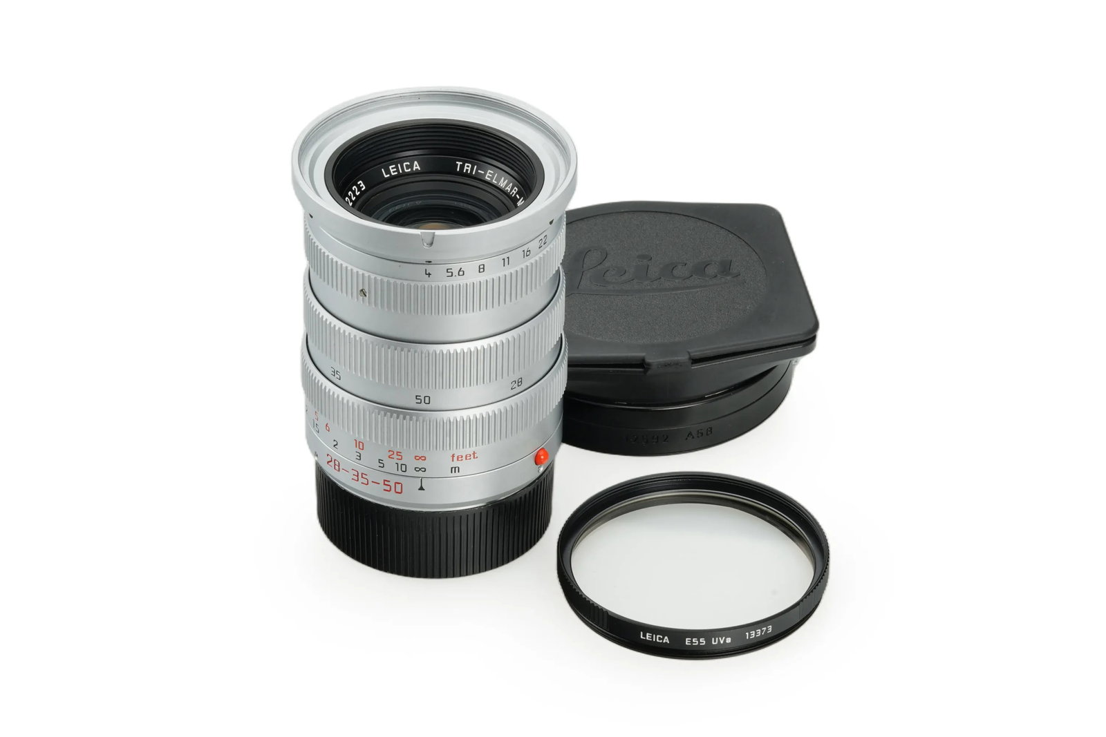 Leica Tri-Elmar-M 4/28-35-50mm ASPH. silver 11890 (1 of 10)