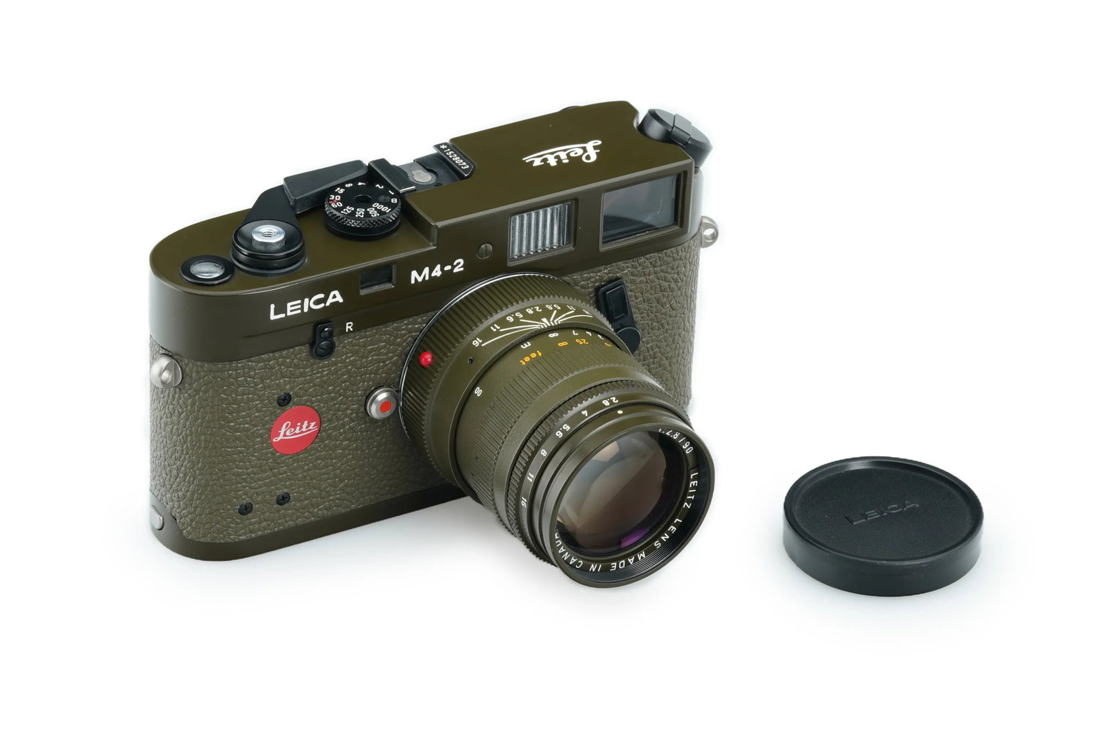 Leica M4-2 Olive Safari with Tele-Elmarit 2.8/90mm Prototype (1 of 19)