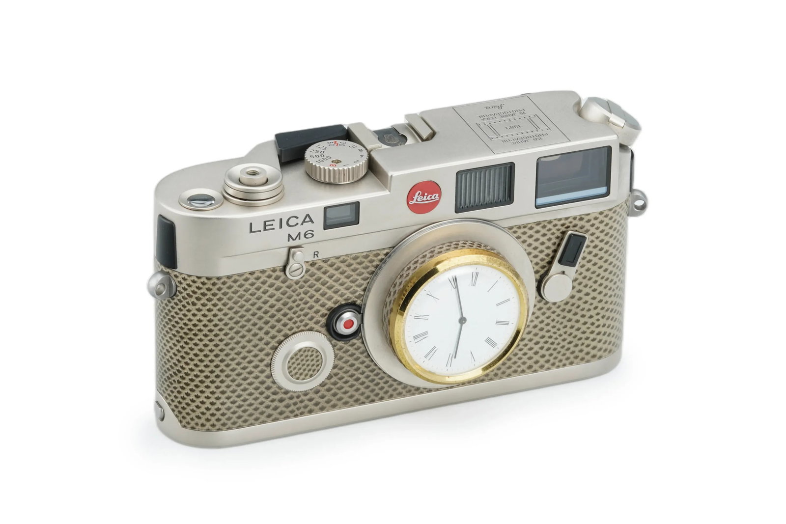 Leica M6 Platin '150 Years' Clock (1 of 11)