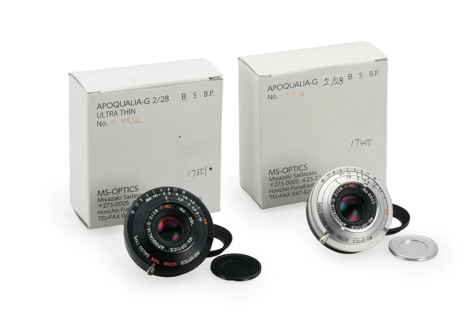 MS-Optics f. Leica M Apoqualia-G 2/28mm Prototypes (1 of 6)