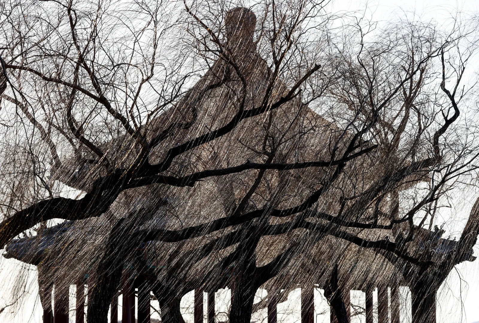 Winter at the Summer Palace: Print Date: 2026 Medium: Archival Hahnemuhle fine art print Edition: 1/6 Signature: Signed by the artist In this photograph, the Summer Palace in winter is not presented through grand spectacle, but