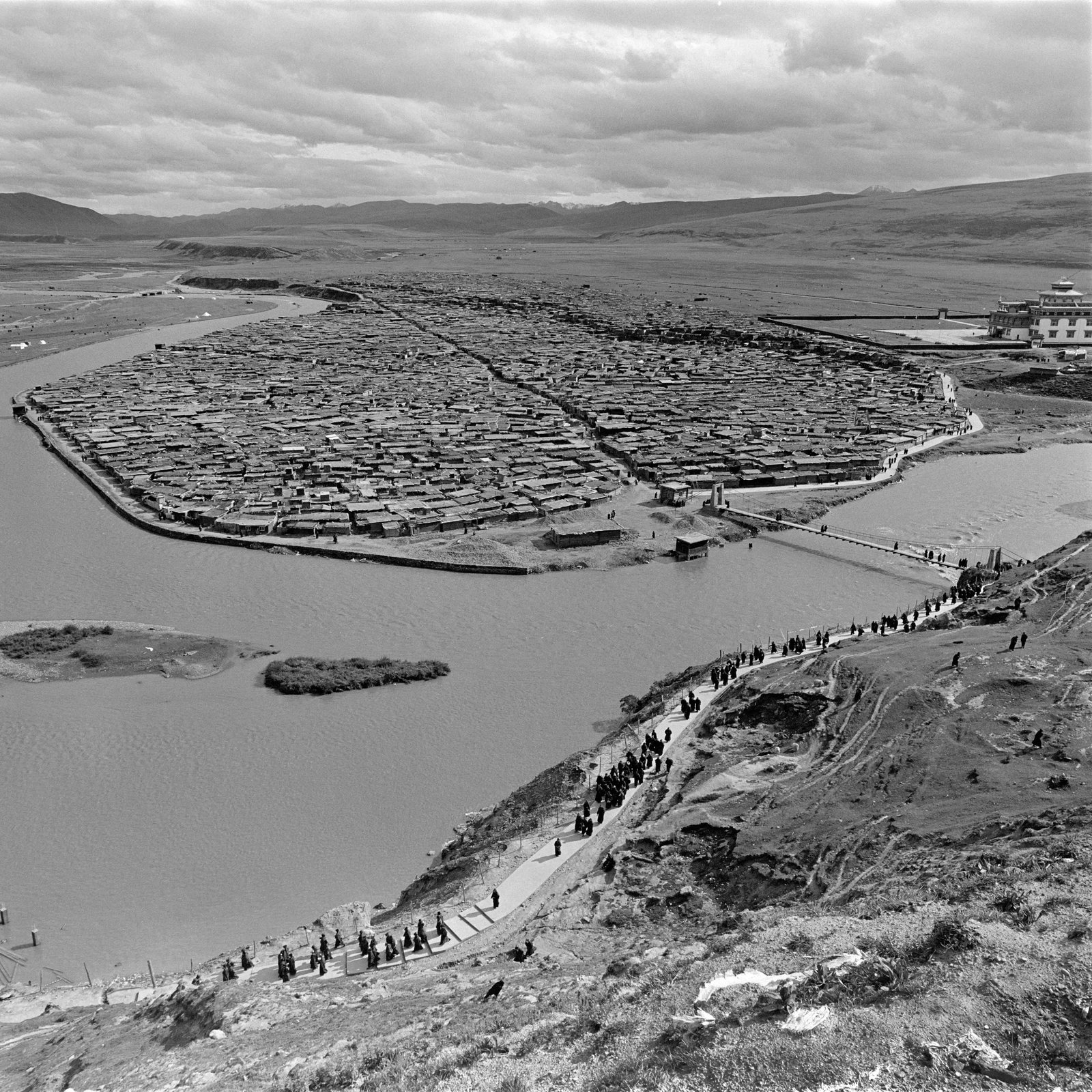 JOMO No.03: Location: Baiyu, Sichuan Medium: ILFORD Multigrade FB Classic fiber-based paper Technique: Hand-printed gelatin silver print Edition: 1/12 Framing: Solid wood frame with acid-free mat Signature: