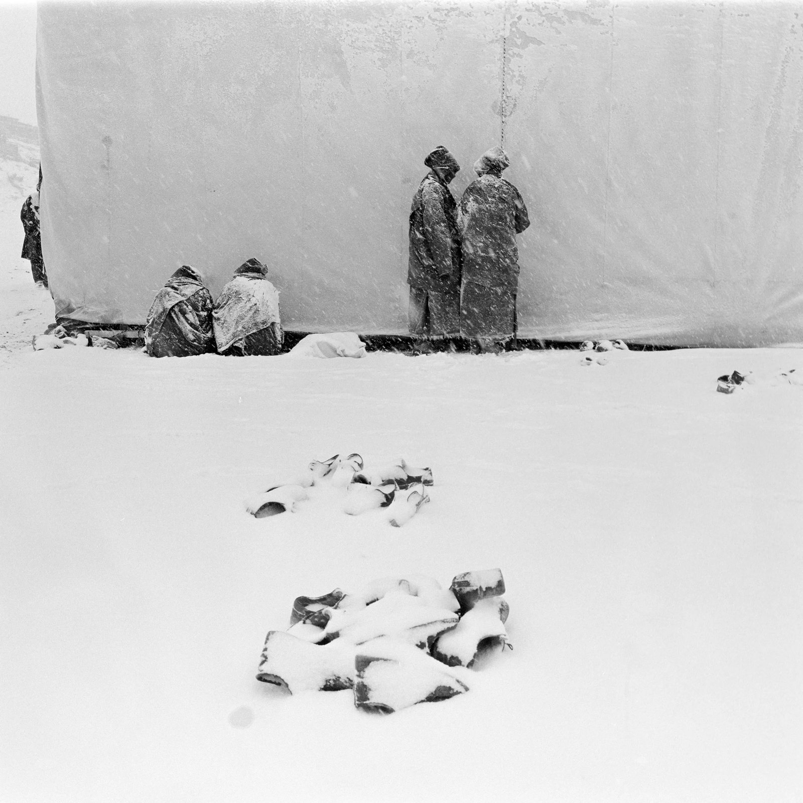 JOMO No.25: Location: Baiyu, Sichuan Medium: ILFORD Multigrade FB Classic fiber-based paper Technique: Hand-printed gelatin silver print Edition: 1/12 Framing: Solid wood frame with acid-free mat Signature: