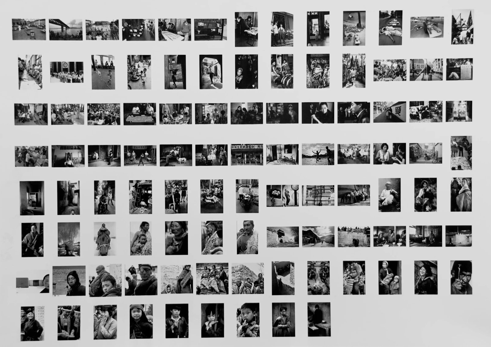 Xie Guoan, Classic Works Set: Contents: 100 gelatin silver prints + 20 full-roll 135 contact proofs + 2 signed albums (Vol. I & II) Medium: Gelatin silver hand-printed Edition: 1/10 Signature: Hand-printed and signed by the