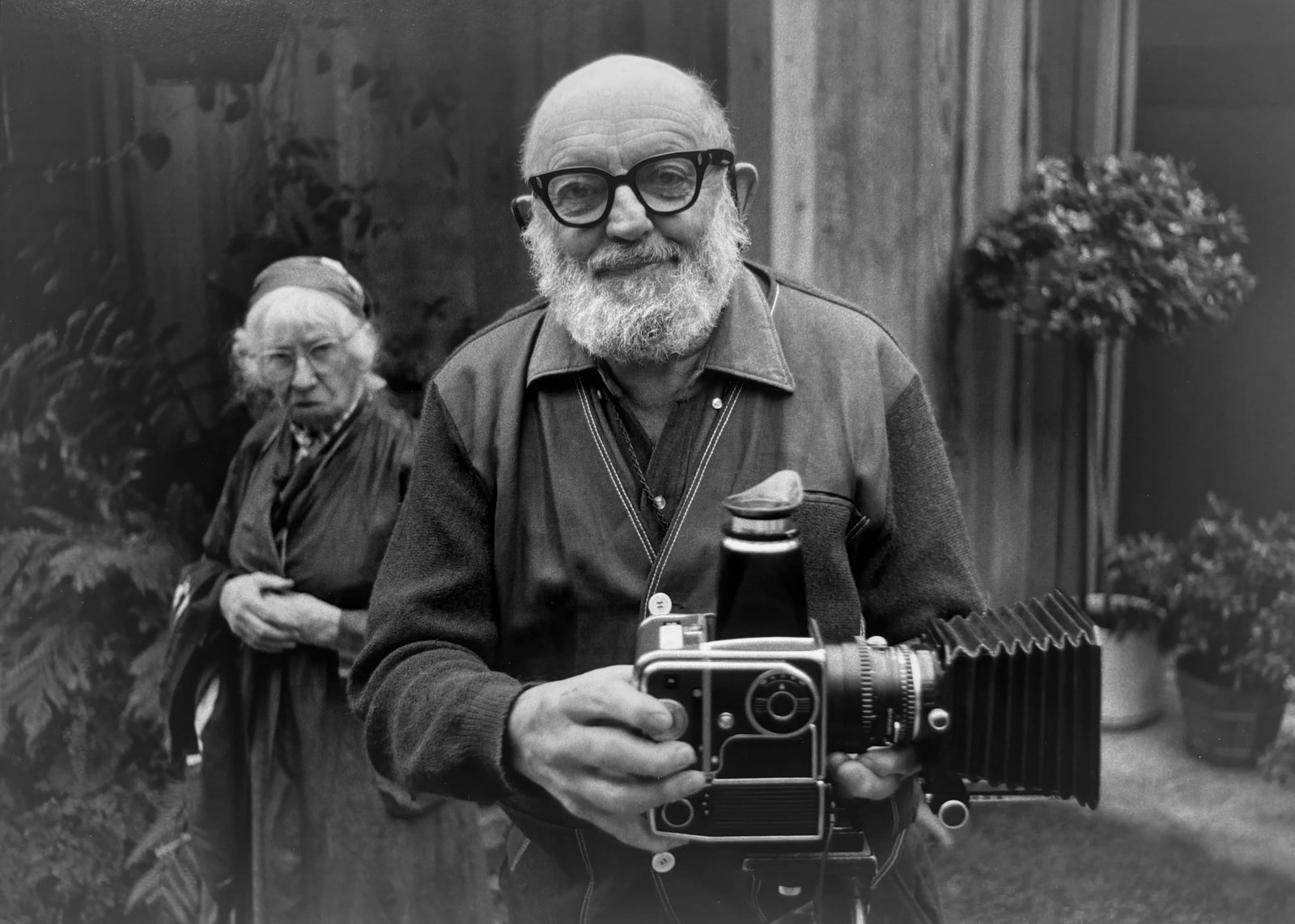 Ansel Adams and Imogen Cunningham: Print Date: 2017 Medium: Gelatin silver print on Ilford fiber-based paper Edition: 61/100 Framing: Museum-grade acid-free mounting, with low-reflection acrylic glazing Signature: Signed by the artist