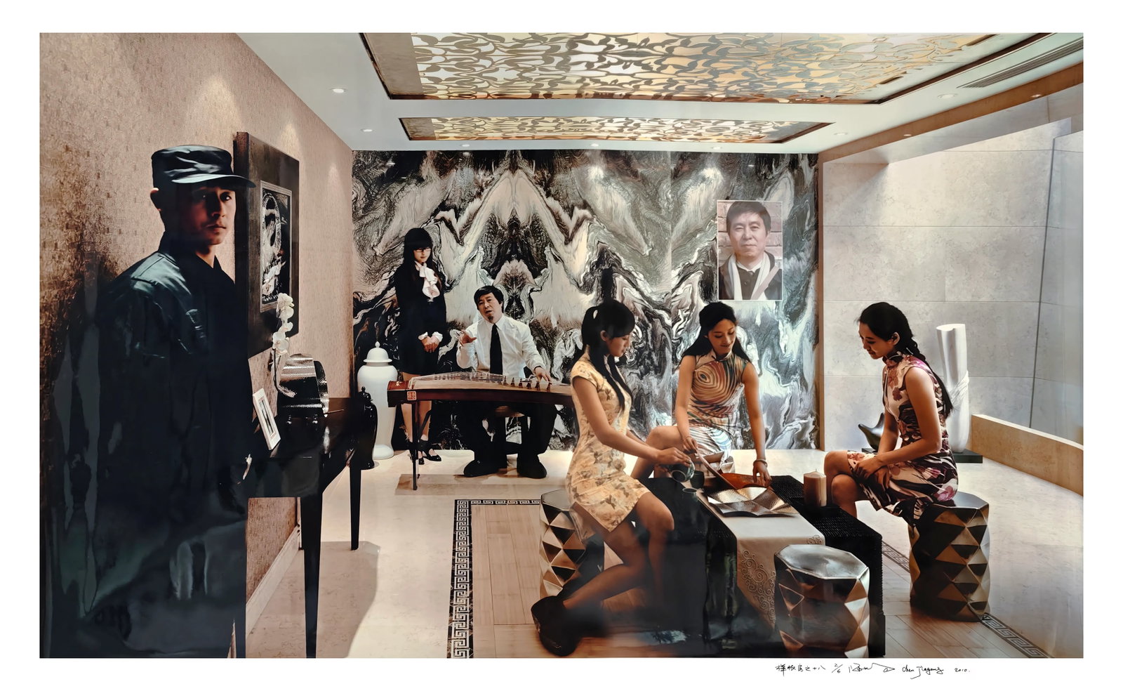 Model Room: Series: Model Room Series Creation Date: circa 2010 Medium: Digital giclee print Edition: 2/6 Model Room is an important series in which Chen Jiagang examines China's urbanization and the visual