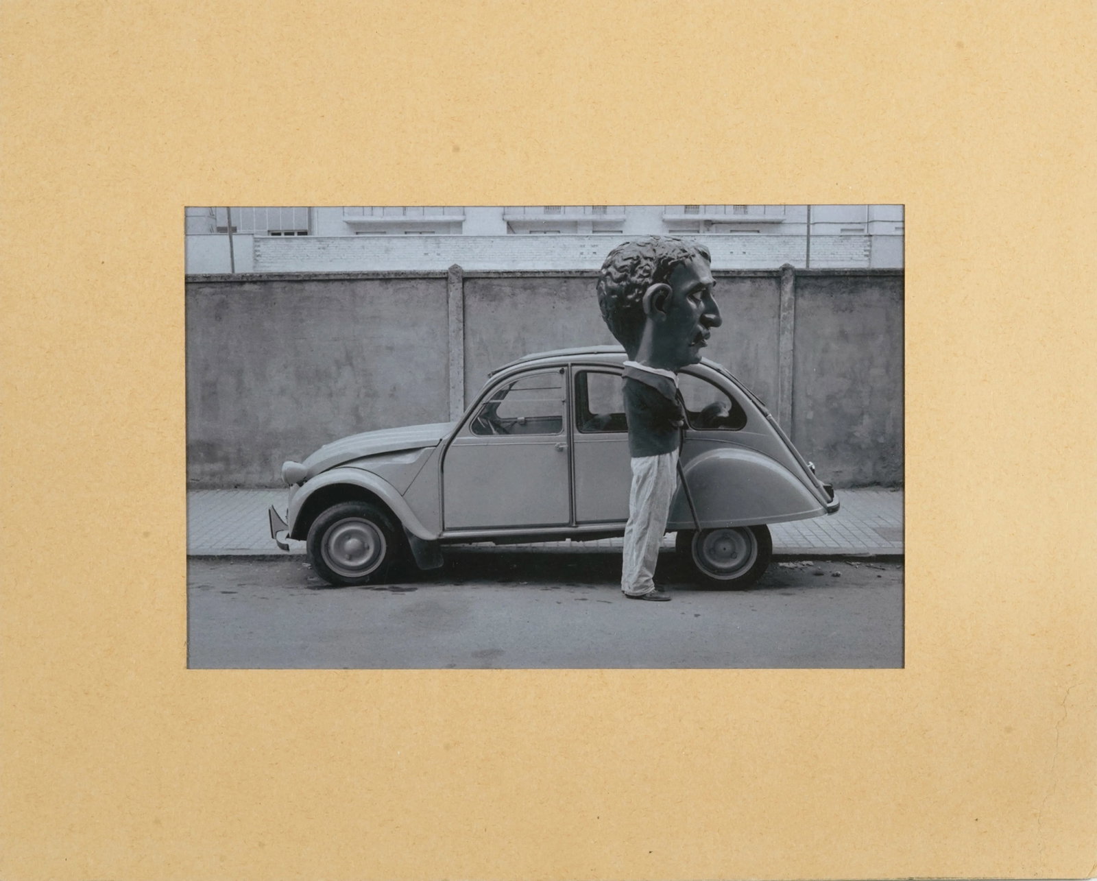 Spain, 1972: Location: Pamplona, Spain Medium: Gelatin silver print Framing: Mounted on board Signature: Unsigned This photograph belongs to Koudelka's important Spanish work of the 1970s and focuses on a festive