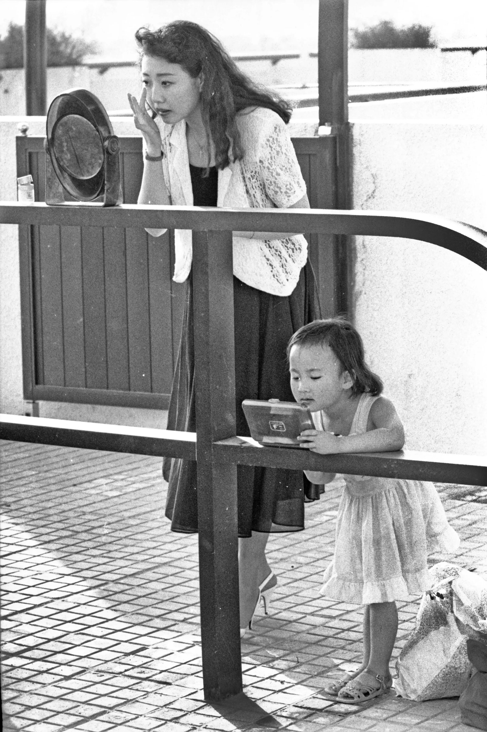 Innate Nature: Series: Humanism in China, Work No. 572 Location: Asian Games Village, Beijing Medium: Digital giclee print Edition: 1/10 Signature: Signed by the artist Photographed in Beijing in 1990, Innate