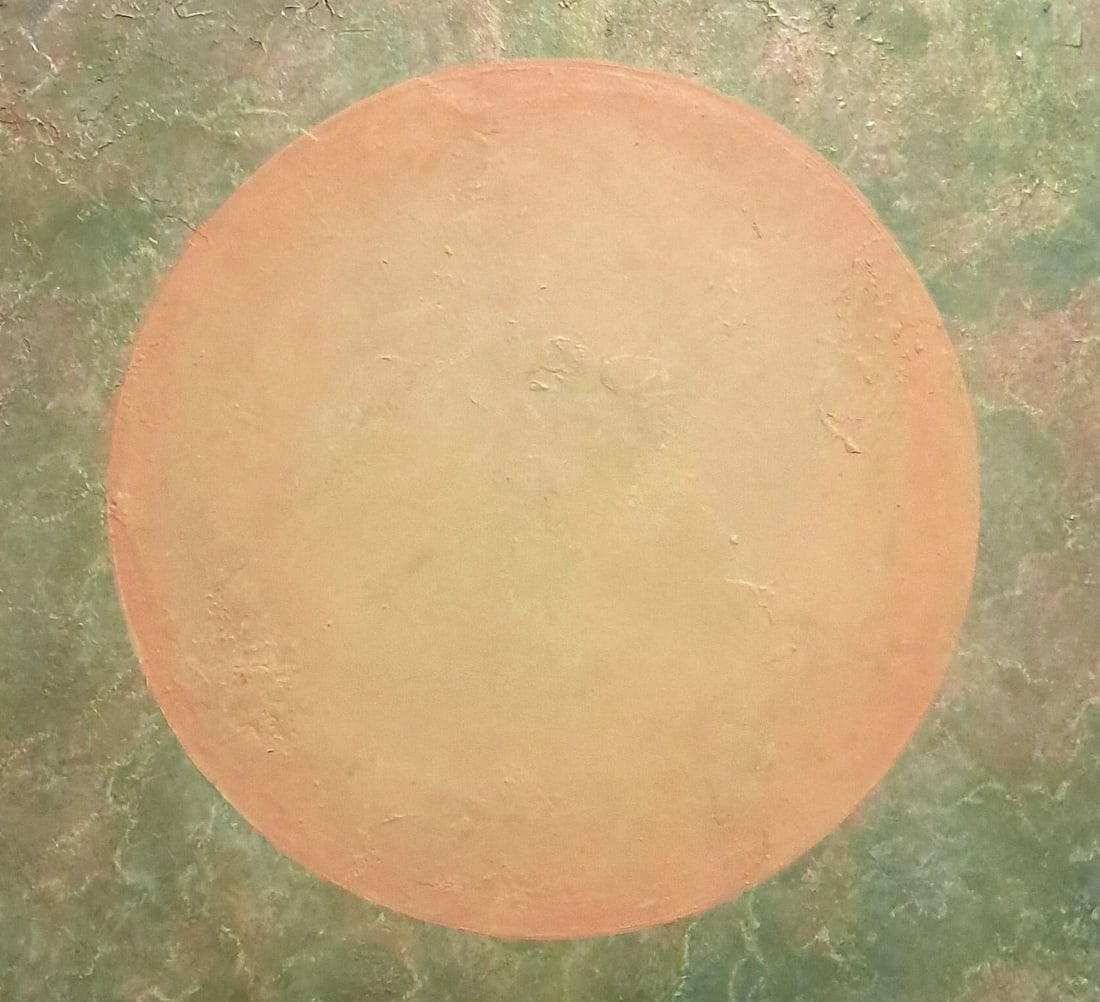 The Sphere, Gold, Yellow on Lt. Green - 2