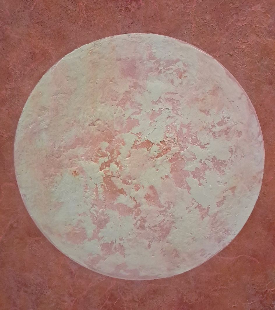 The Sphere - Pink: Artist: Donica Christie Bryer (New York born 1958) BFA Degree: School of Visual Arts, NYC Donica C Bryer, Fine Arts Award winning artist, Ms. Bryer was born and raised in the Hudson Valley of Upstate
