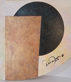 Shades of Brown, Copper & Gold - Circle - 3