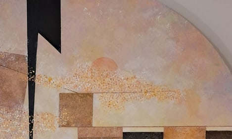 Shades of Brown, Copper & Gold - Circle - 4