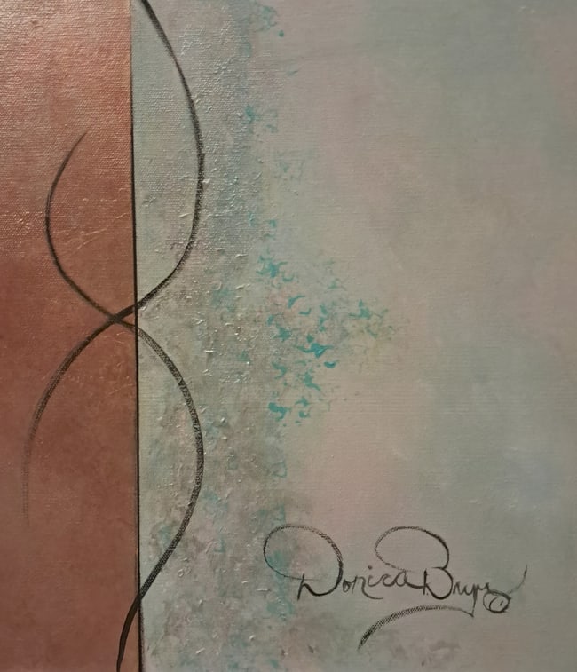 Shades of Tiffany Blue, Copper & Gold - 2