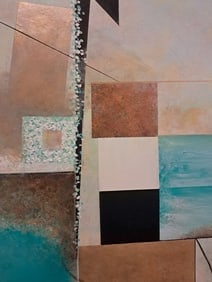 Shades of Tiffany Blue, Copper & Gold - 4
