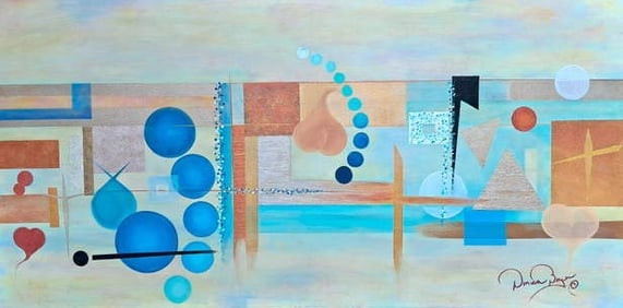 City of Hearts - Shades of Tiffany Blue, Copper & Gold (1 of 7)
