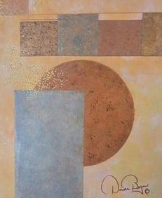 Shades of Pink, Grey, Copper & Gold - 2