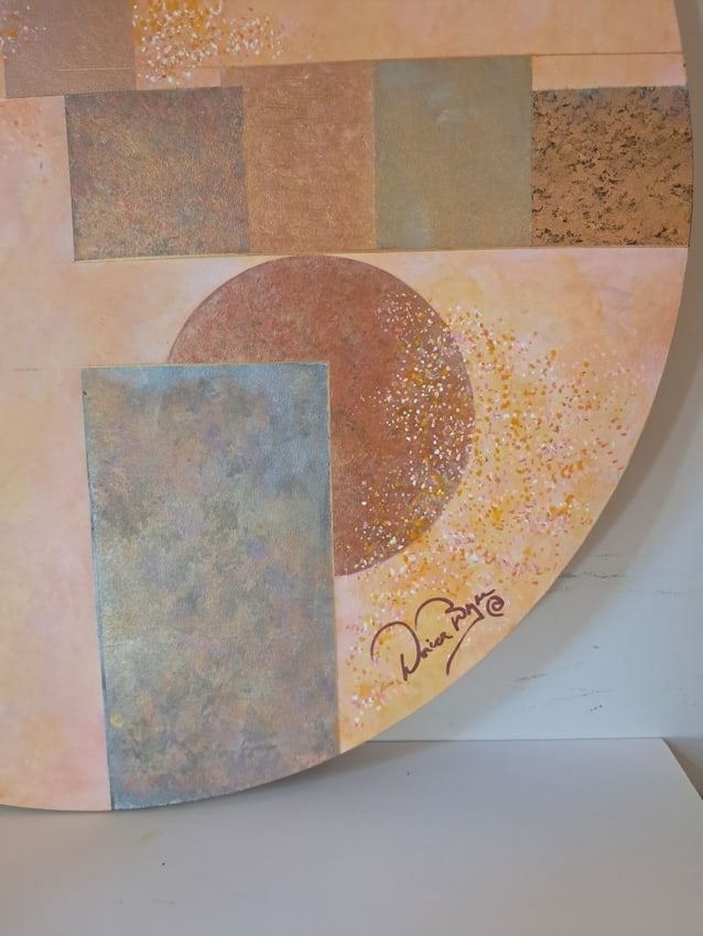 Shades of Pink, Grey, Copper & Gold - 2