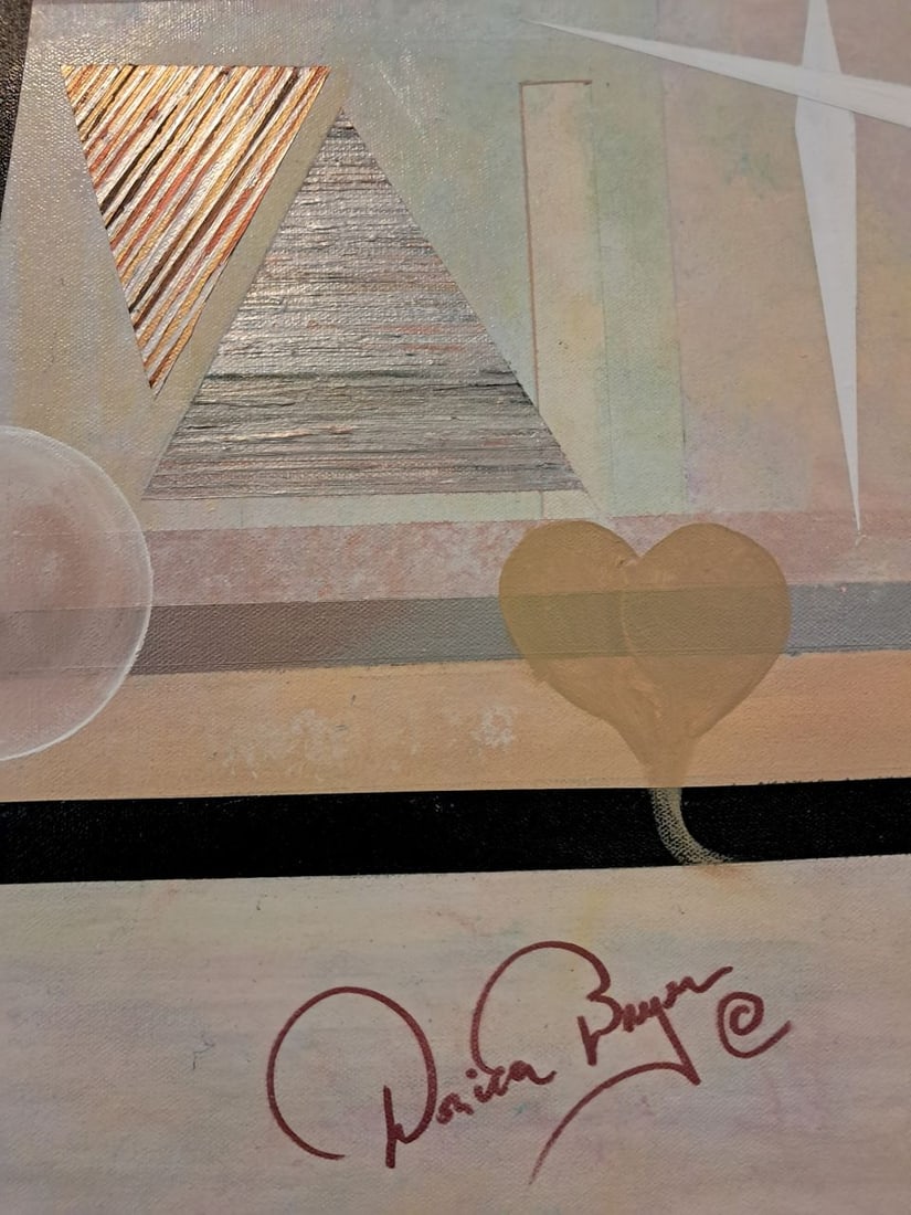 City of Hearts - Black, White, Silver & Gold - 6