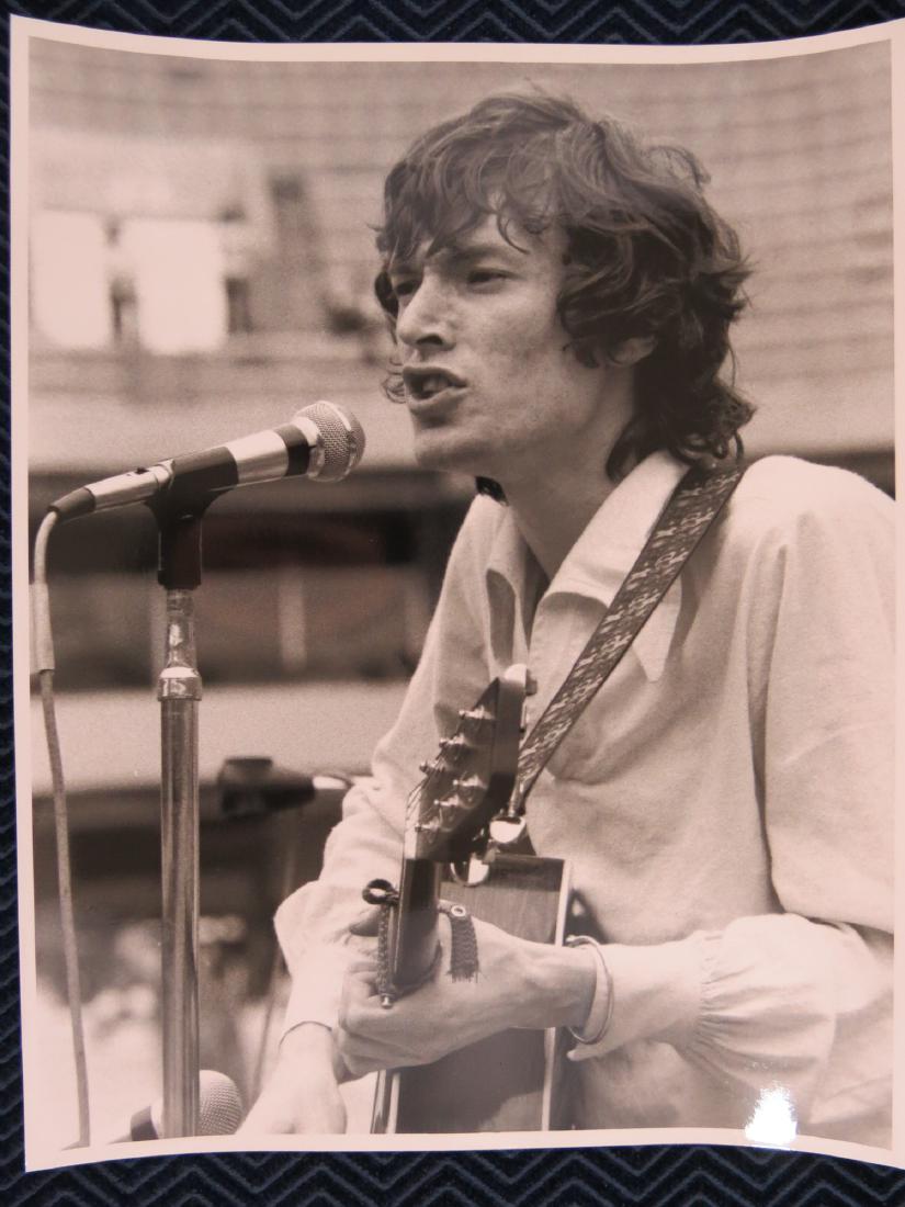Steve Winwood 11 x 14 Photo by Joe Sia: By the famous Woodstock and Rock n Roll photographer Joe Sia. Stamped on the back. Mint.