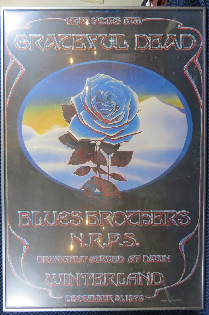 1978 Grateful Dead New Years Eve Winterland Poster (1 of 4)
