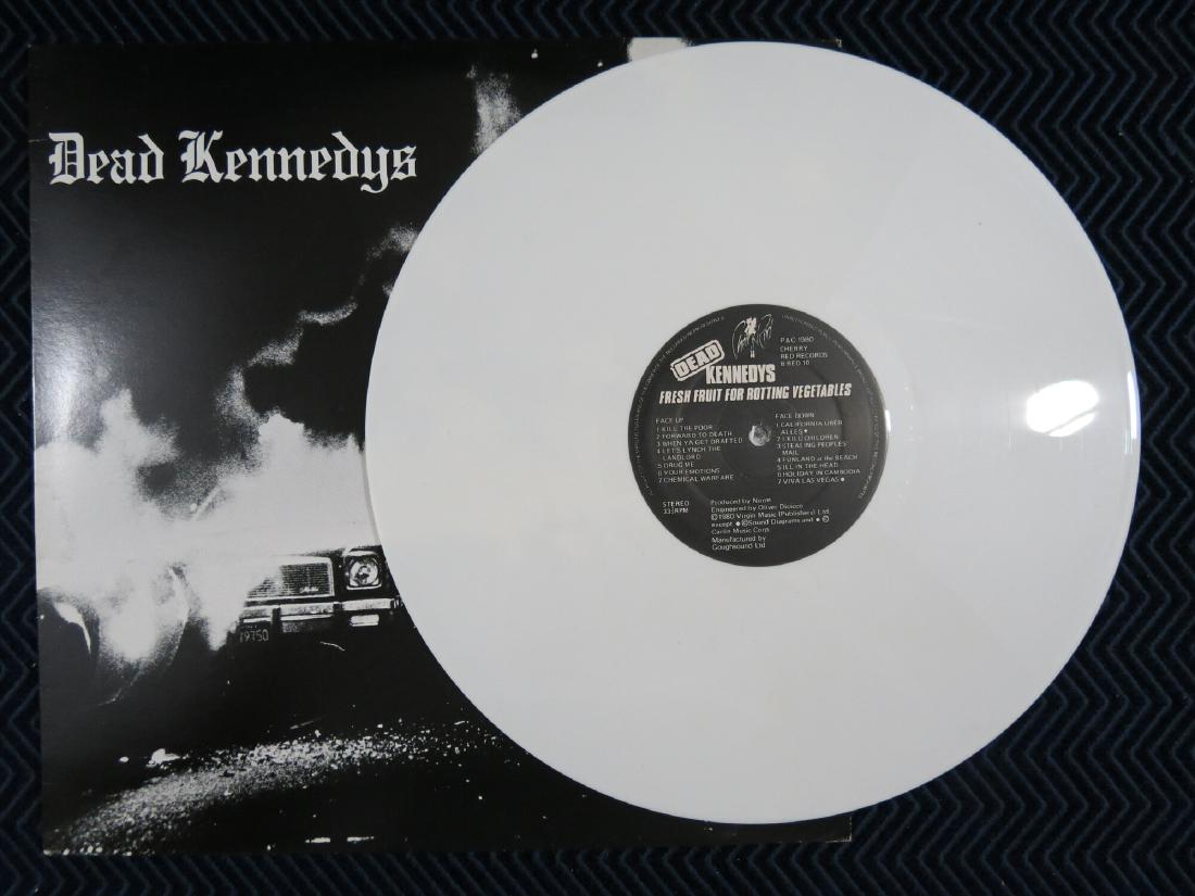 Dead Kennedys Fresh Fruit 12 Inch - White Vinyl: Cover Excellent, vinyl excellent