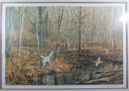 Robert Abbett Hunting Framed Print Titled Setter and