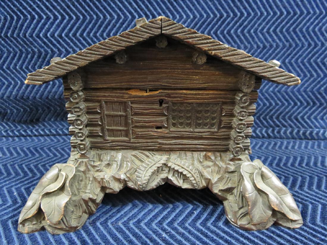 Early 20th Century Tramp Art Covered Box (1 of 9)